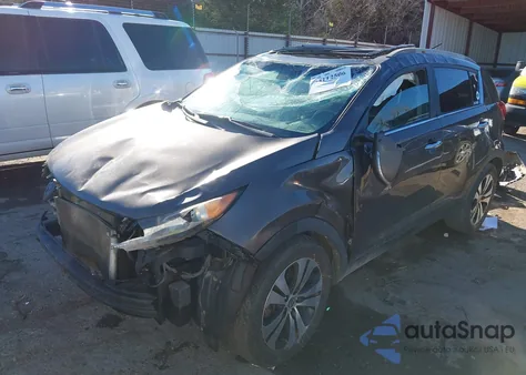 2012 Kia Sportage Ex z USA, uszkodzony, nr VIN KNDPC3A24C7348600